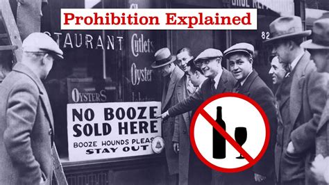 A Prequel to Prohibition