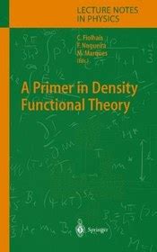 A Primer in Density Functional Theory 1st Edition PDF