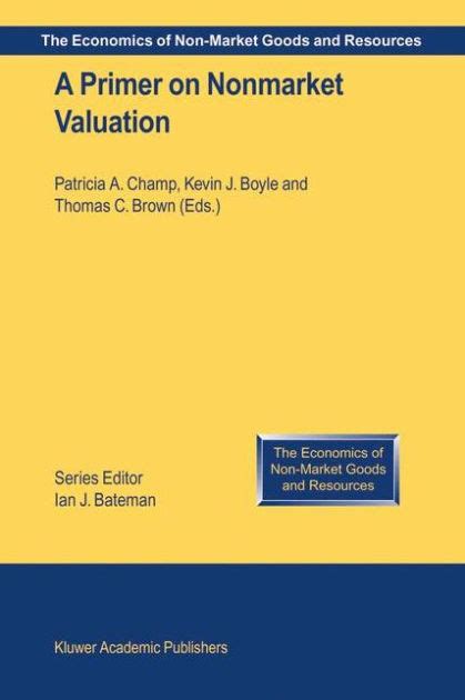 A Primer on Nonmarket Valuation 1st Edition Epub