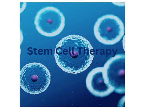 A Promise for a New Lease on Life: Exploring the Potential of Stem Cell Therapy