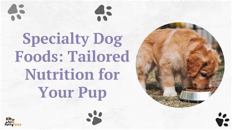 A Pup Above Dog Food: Tailored Nutrition for Specialized Breeds