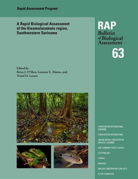 A Rapid Biological Assessment Of The Kwamalasamutu Region Doc