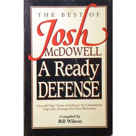 A Ready Defense The Best Of Josh Mcdowell Kindle Editon