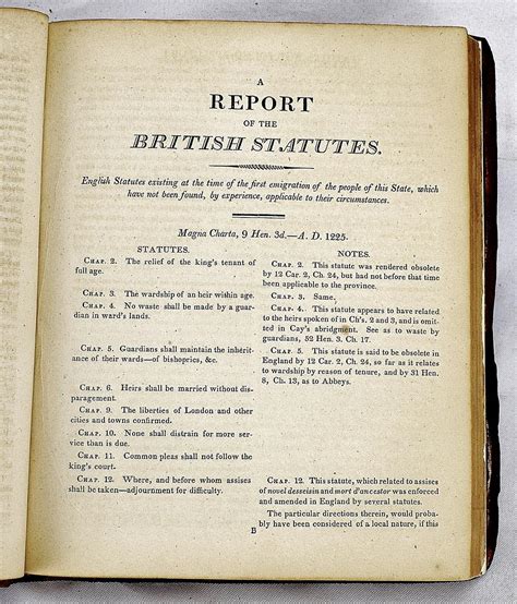 A Report of All Such English Statutes as Existed at the Time of the First Emigration of the People o Epub