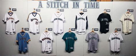 A Rich History of Mariners Jerseys