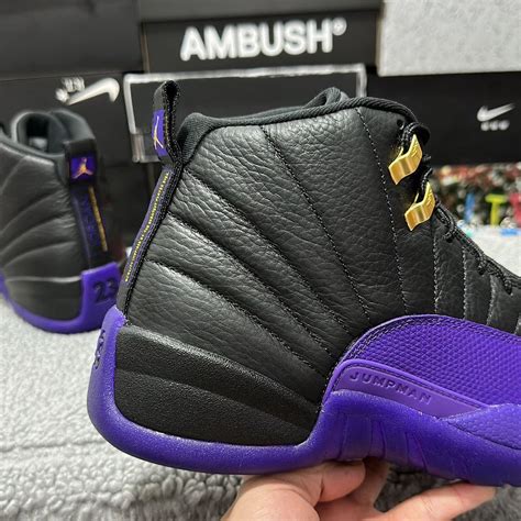 A Royal Flush: Embrace the Splendor of the Purple and Black Jordan 12s