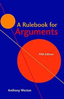 A Rulebook for Arguments Ebook PDF