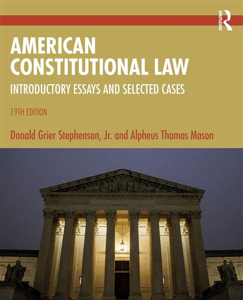 A Selection of Cases on Constitutional Law Introductory Topics Kindle Editon