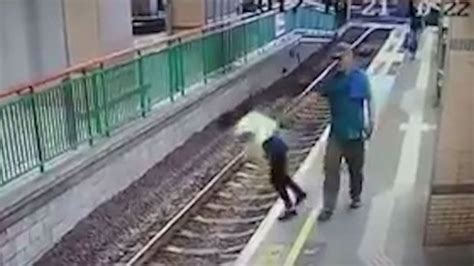 A Shocking Incident: Asian Woman Horrifically Pushed in Front of Train in 2025