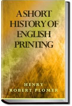 A Short History of English Printing 1476 - 1898 Doc