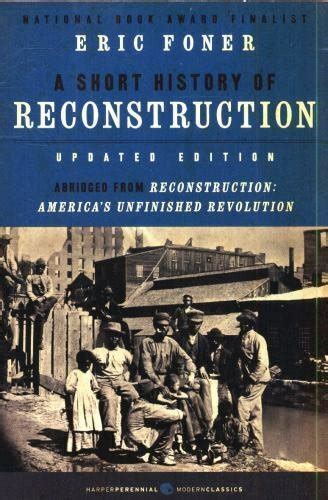 A Short History of Reconstruction Updated Edition PDF