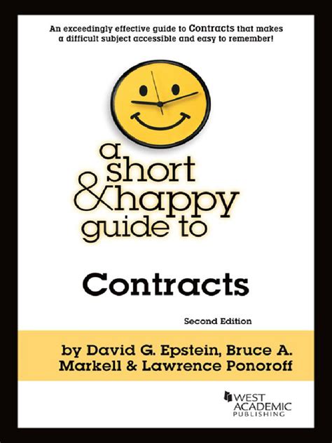 A Short and Happy Guide to Contracts Short and Happy Guides Reader