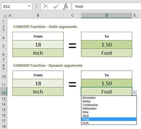 A Simple and Accurate Conversion