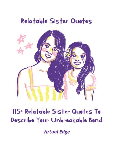 A Sisterly Bond Unbreakable