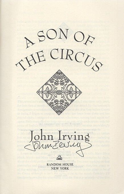 A Son of the Circus Reader
