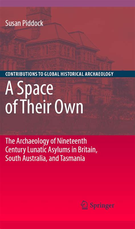 A Space of Their Own The Archaeology of Nineteenth Century Lunatic Asylums in Britain, South Austral Reader