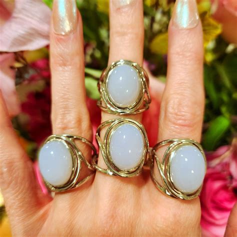 A Sparkling Exploration: Unveiling the Enchanting Realm of Chalcedony Rings