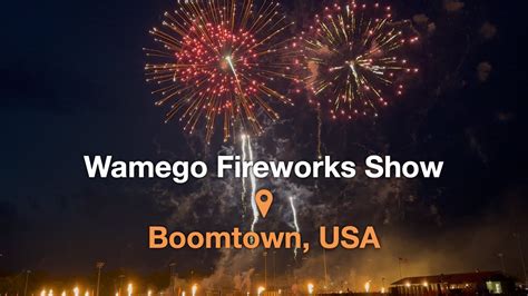 A Spectacular Extravaganza: Unveiling the Allure of Wamego Fireworks