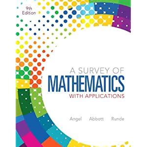 A Survey Of Mathematics With Applications 9th Edition Answers Epub