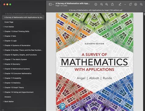 A Survey of Mathematics with Applications Book: Unlocking the Power of Math in Everyday Life