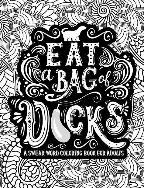 A Swear Word Coloring Book for Adults Eat A Bag of Dcks Eggplant Emoji Edition An Irreverent and Hilarious Antistress Sweary Adult Colouring Gift Mindful Meditation and Art Color Therapy Kindle Editon