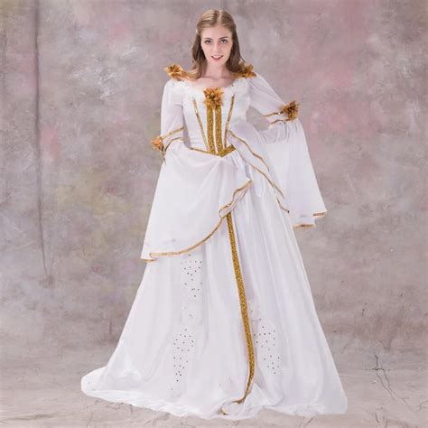 A Symphony of Grace and Grace: The Medieval White Dress