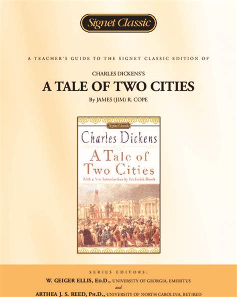 A Tale of Two Cities A Signet Classic Reader