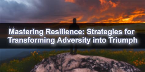 A Tapestry of Resilience: From Adversity to Triumph