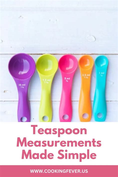 A Teaspoonful of Hope: Unraveling the Ubiquitous Teaspoon Measurement