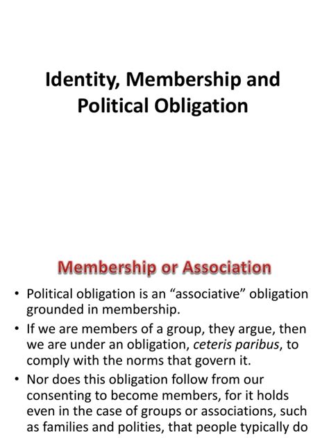 A Theory of Political Obligation Membership PDF