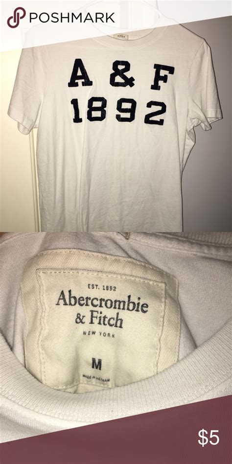 A Timeless Classic: The Genesis of the Abercrombie White T-Shirt