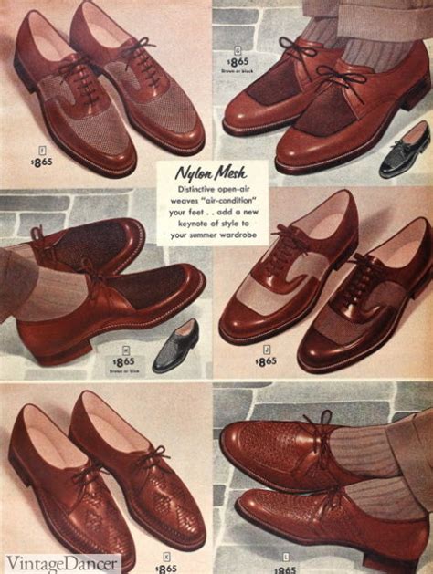 A Timeless Guide to 1950s Men's Shoes: Elevate Your Style with Iconic Footwear