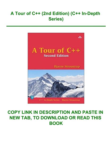 A Tour of C 2nd Edition C In-Depth Series Kindle Editon