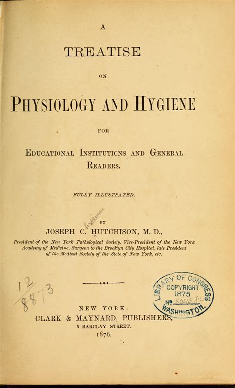 A Treatise on Physiology and Hygiene for Educational Institutions and General Readers Kindle Editon