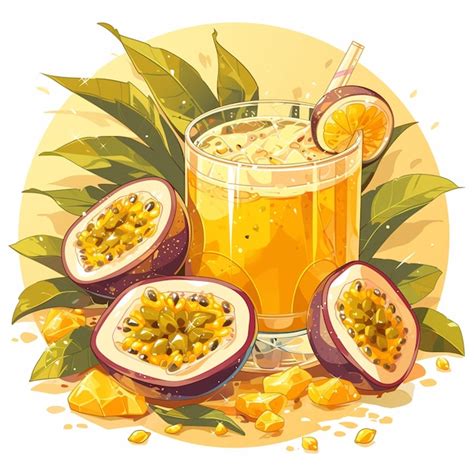 A Tropical Delight: The Allure of Passion Fruit Juice