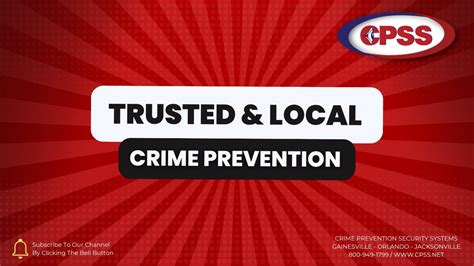 A Trusted Partner for Crime Prevention