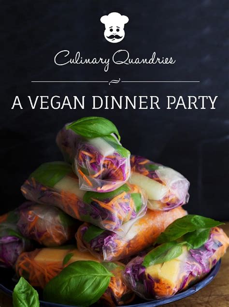 A Vegan Dinner Party Culinary Quandaries Book 1 PDF