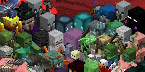 A Visual Journey into Minecraft's Mobs