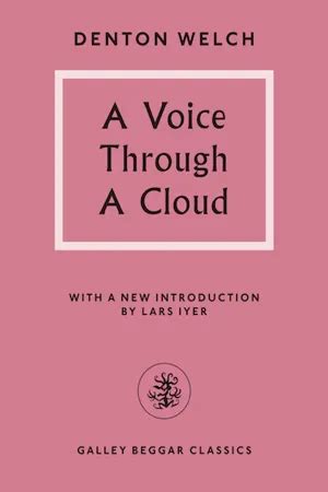 A Voice Through a Cloud Epub