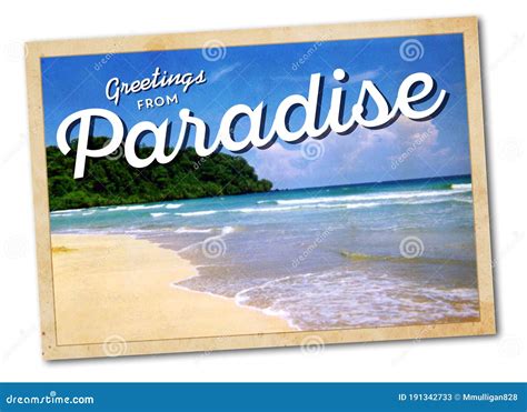 A Welcome to the Pristine Paradise