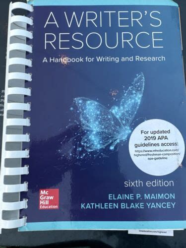 A Writer's Resource Student Edition PDF