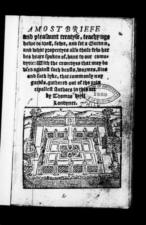 A briefe and pleasaunt treatise intituled Naturall and artificiall conclusions now Englished by Thomas Hill Londoned 1581 Epub