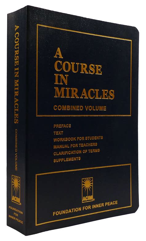 A course in Miracles Combined Volume Reader