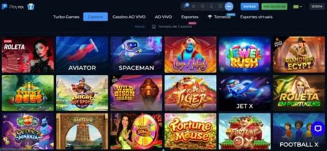 A gama diversificada de jogos do Playpix Casino