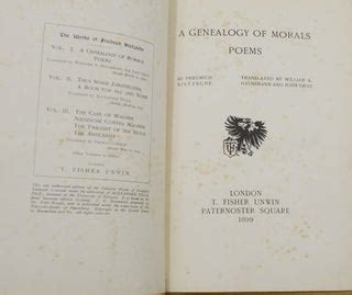 A genealogy of morals Poems Doc
