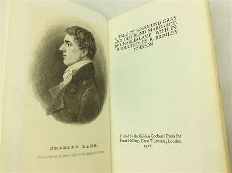 A tale of Rosamund Gray and old blind Margaret By Charles Lamb Doc