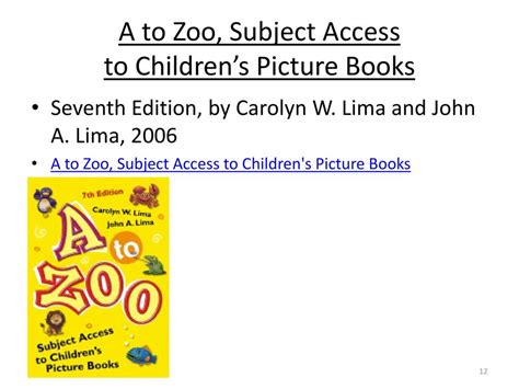 A to Zoo Subject Access To Children& Doc