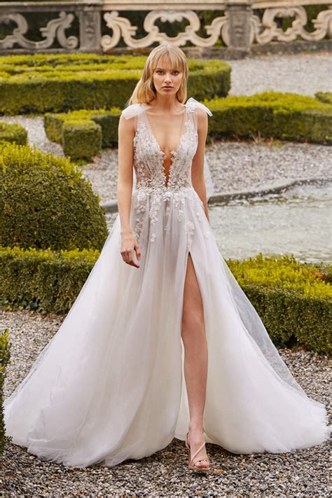 A-Line Dress with Lace Bodice