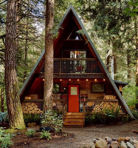 A-frame houses: