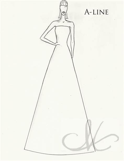 A-line silhouette: